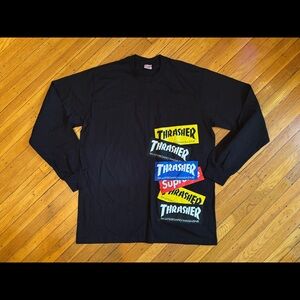 Supreme x Thrasher Longsleeve Tee